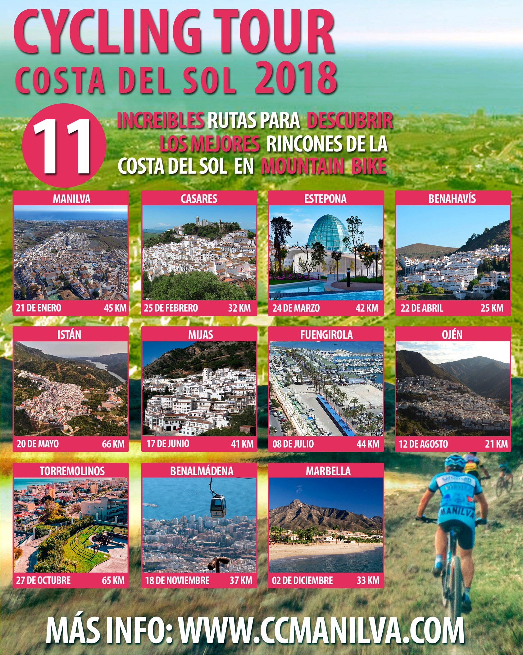 Cycling Tour Costa del Sol 2018 inicia su actividad