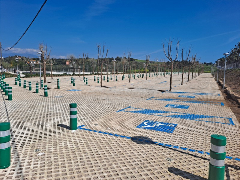 Nuevo parking en La Cala