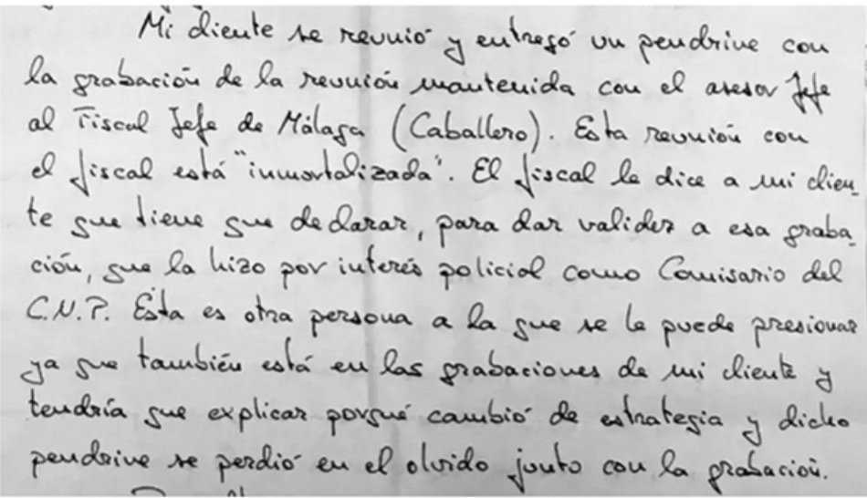 El comisario Villarejo grabó a uno de los fiscales del caso Astapa de Estepona