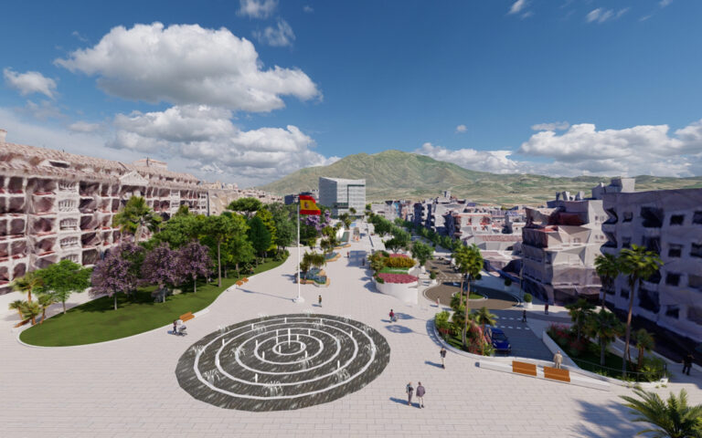 El Ayuntamiento ultima la licitación de la obra del Bulevar Parque Central con el que culminará la gran transformación urbana de Estepona