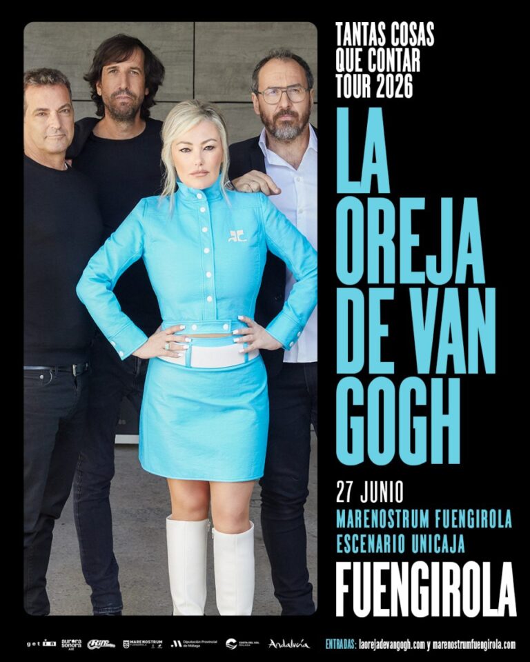 La Oreja de Van Gogh actuará en Fuengirola el 27 de junio con Amaia Montero