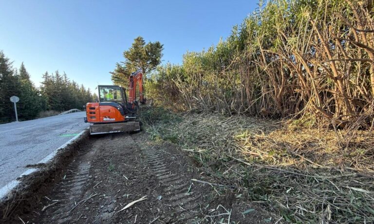 Estepona inicia las obras de acerado y calmado de tráfico en la carretera de Benahavís con una inversión de 1,35 millones