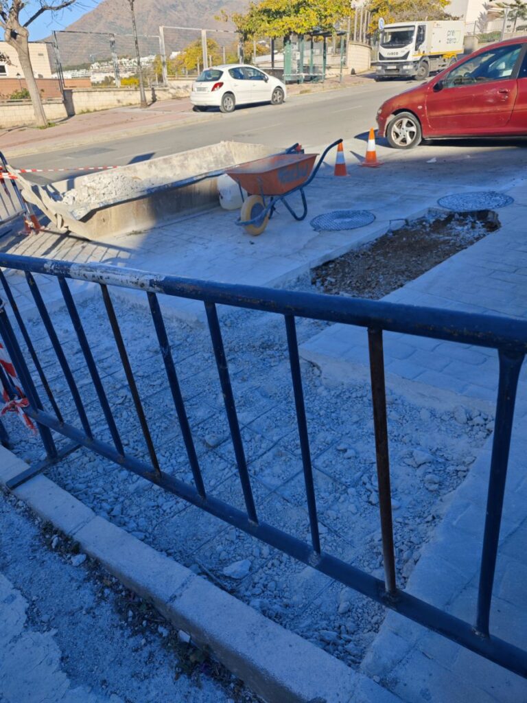 Obras de accesibilidad en La Lobilla