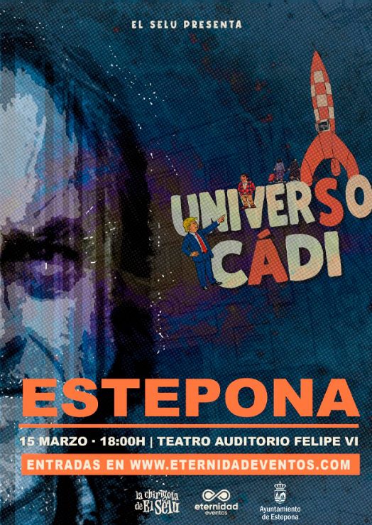 La chirigota de 'El Selu' lleva 'Universo Cádi' al Teatro Auditorio Felipe VI de Estepona el 15 de marzo