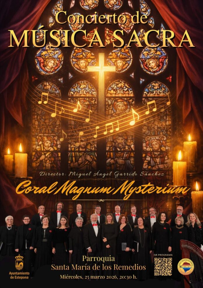 La Coral Magnum Mysterium ofrece su concierto de Semana Santa el 25 de marzo en la Iglesia de Los Remedios