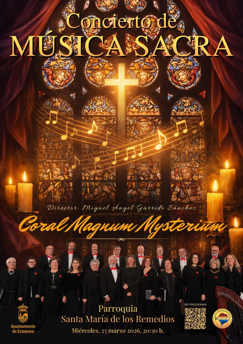 La Coral Magnum Mysterium ofrece su concierto de Semana Santa el 25 de marzo en la Iglesia de Los Remedios