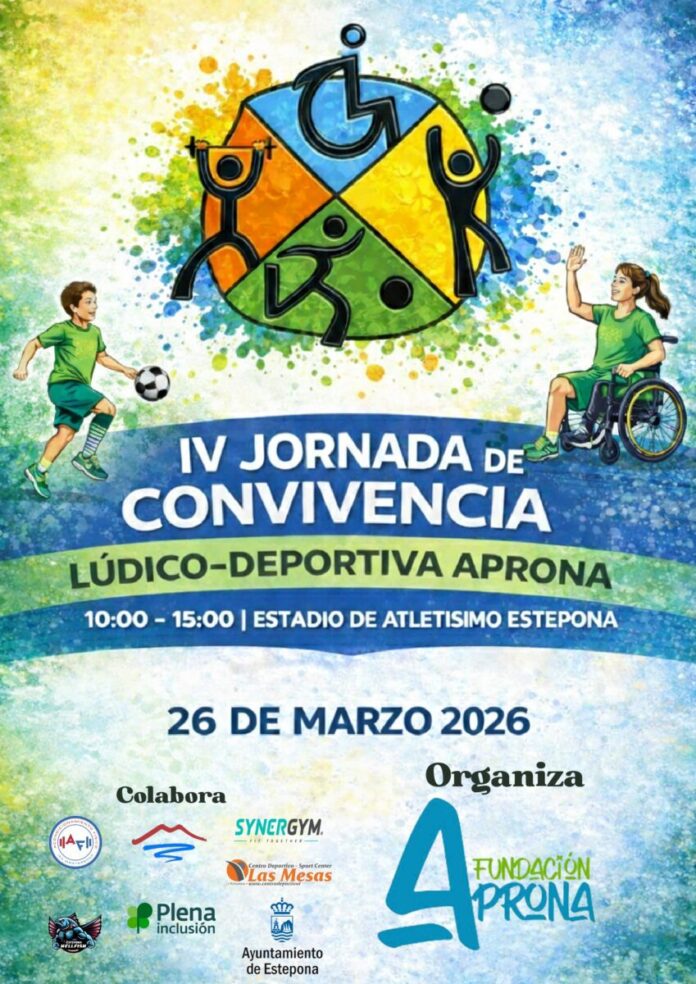 El Estadio Municipal de Atletismo de Estepona acoge este jueves la IV Jornada de Convivencia Lúdico-Deportiva Aprona con 200 deportistas con discapacidad intelectual