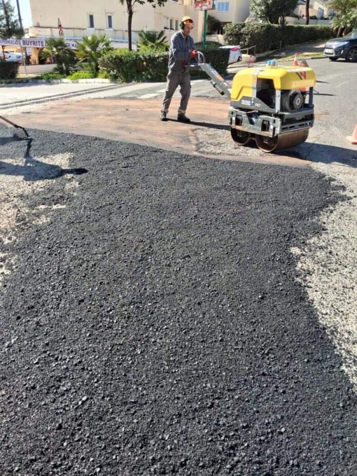 Reparación de asfaltado