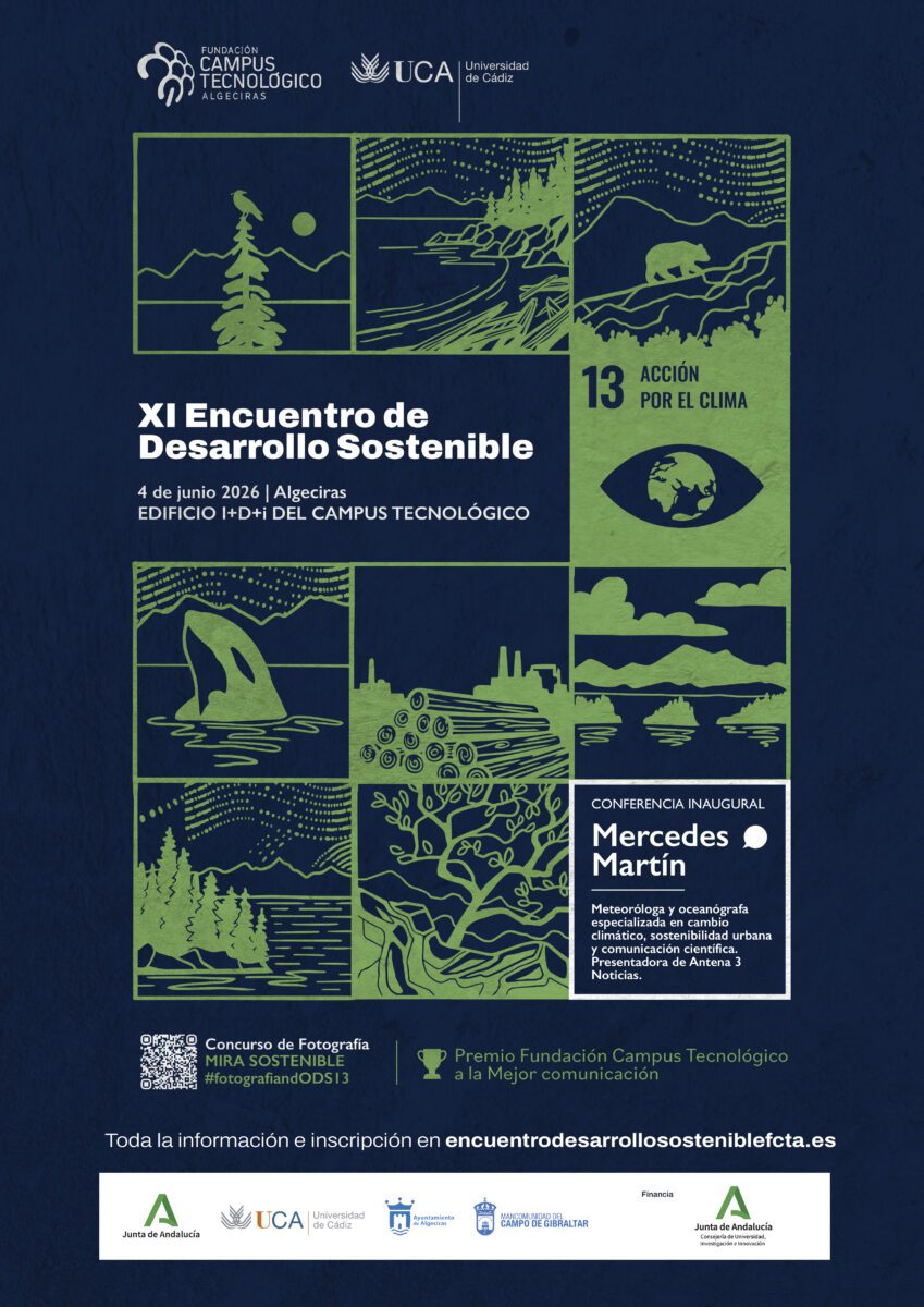 La meteoróloga de Antena 3 Mercedes Martín inaugurará el 4 de junio en Algeciras el XI Encuentro de Desarrollo Sostenible sobre el ODS 13 Acción por el Clima