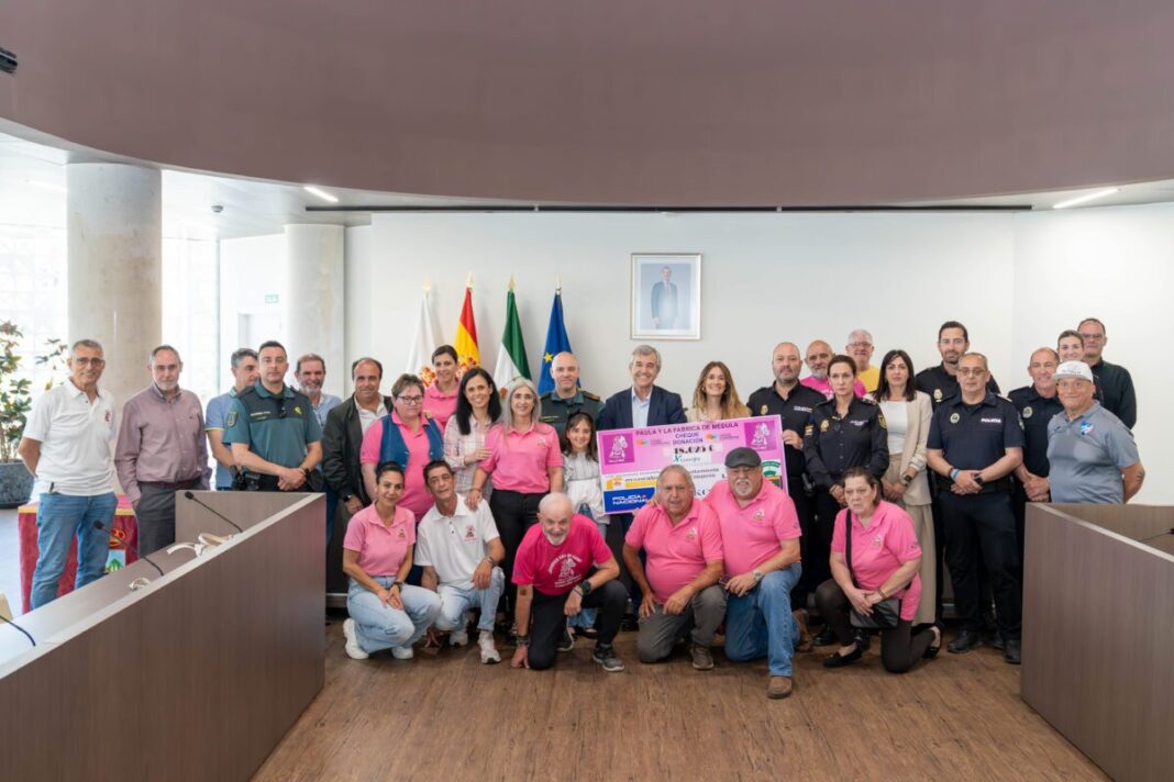 Una asociación de Estepona recauda 18.000 euros en cinco años para investigar la leucemia en bebés lactantes