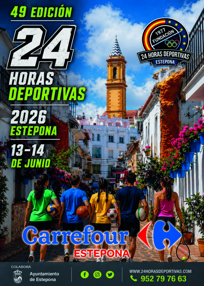 En Estepona se celebra la 49ª edición de las 24 Horas Deportivas los días 13 y 14 de junio con más de 6.500 deportistas en 70 modalidades