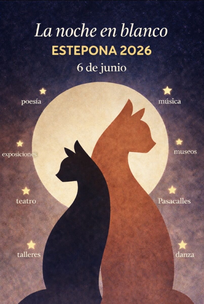 Maldita Nerea encabeza la Noche en Blanco de Estepona 2026, el 6 de junio con acceso gratuito a museos y diez actividades