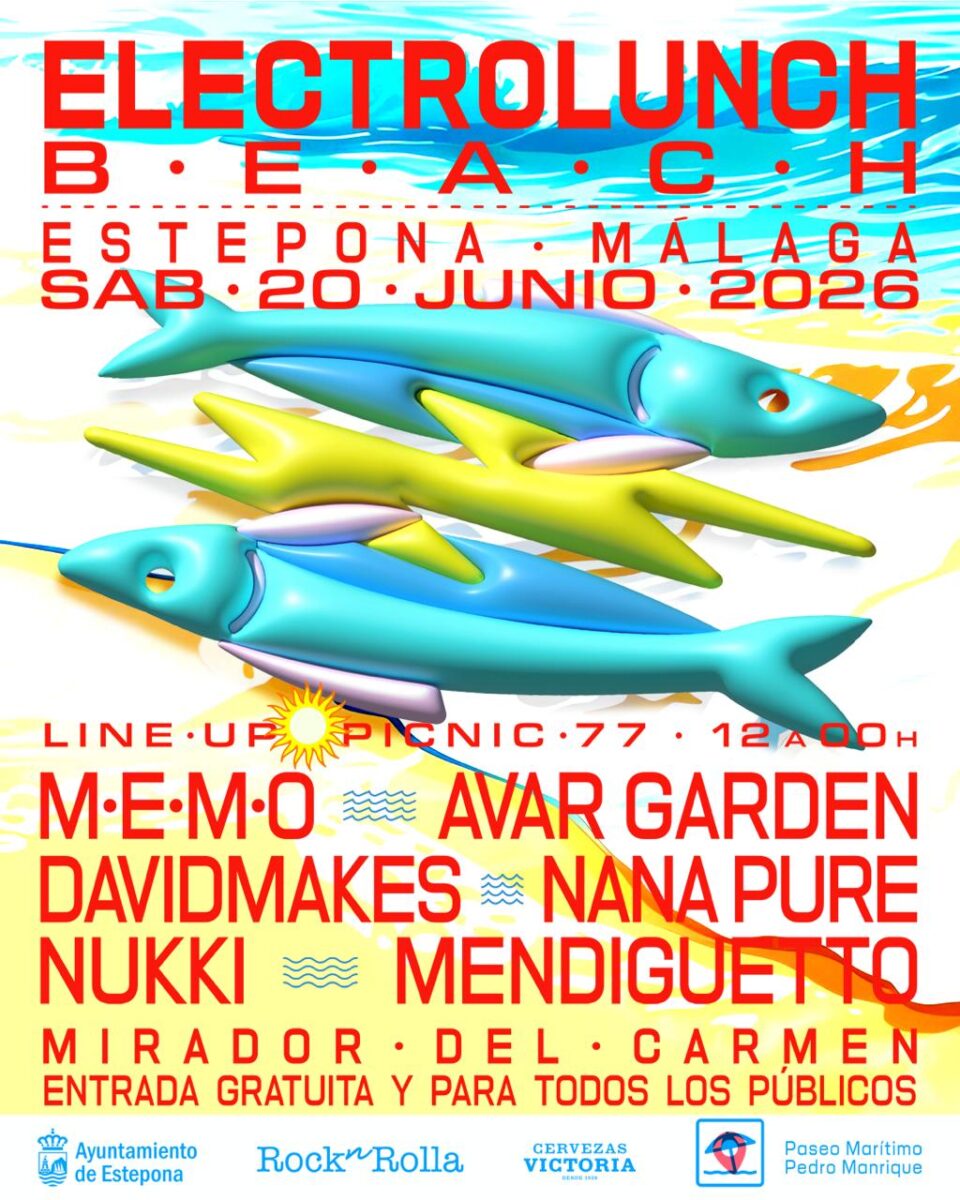 Electrolunch duplica su presencia en Estepona este verano con dos jornadas gratuitas de música electrónica y actividades para todos los públicos