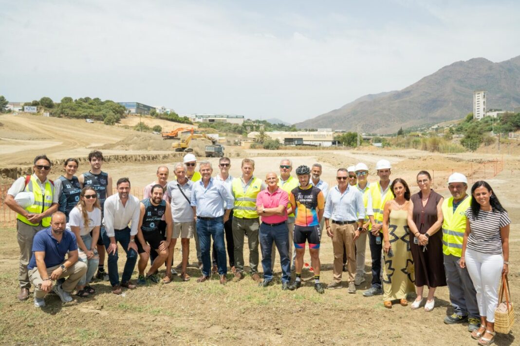 El velódromo de Estepona inicia sus obras con una inversión de 3,65 millones