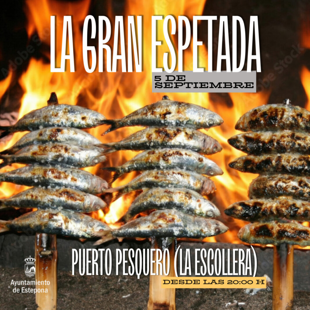 Estepona celebra La Gran Espetada con 350 kilos de sardinas este sábado