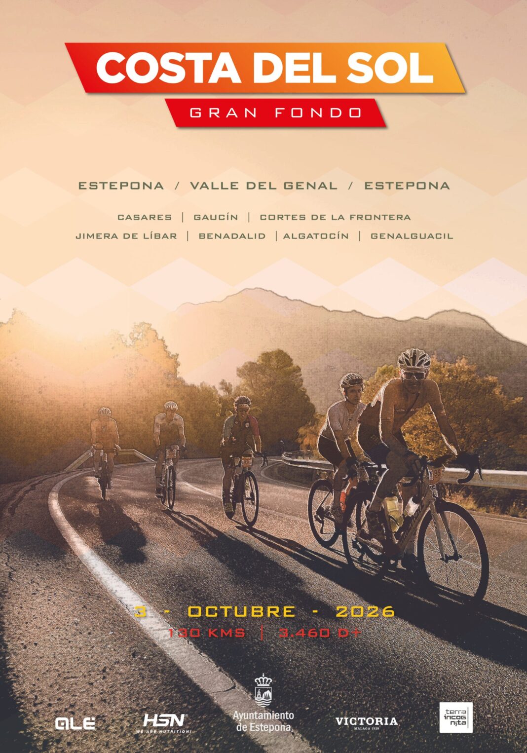 La marcha Costa del Sol Gran Fondo recorre 127 kilómetros por Sierra Bermeja el 3 de octubre