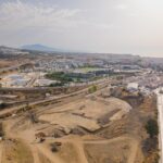 El velódromo de Monterroso ultima su fase de excavación tras tres meses de obra